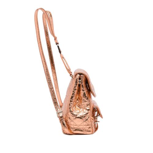 Dior Small Metallic Cannage Stardust Backpack