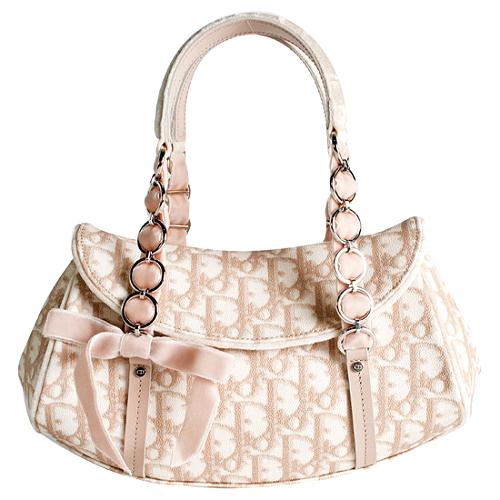 Dior Trotter Romantique Flap Shoulder Handbag