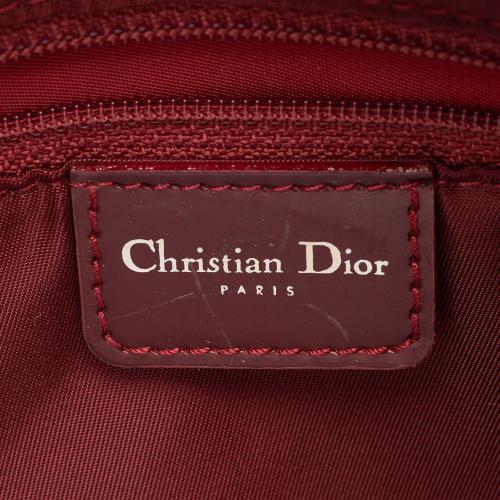 Dior Vintage Micro Diorissimo Patent Leather Lady Dior Small Tote