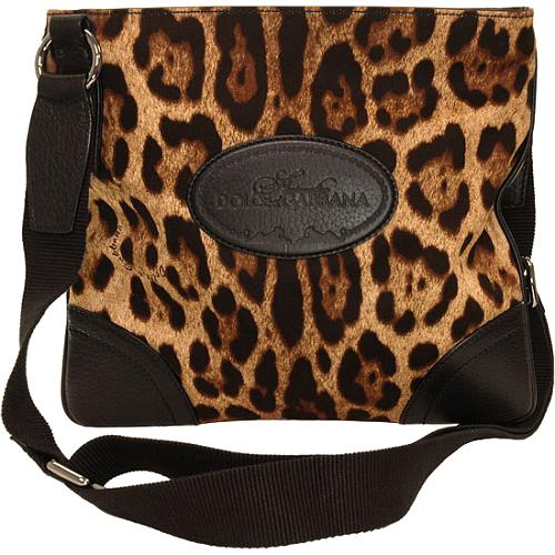Dolce & Gabbana Animalier Messenger Handbag