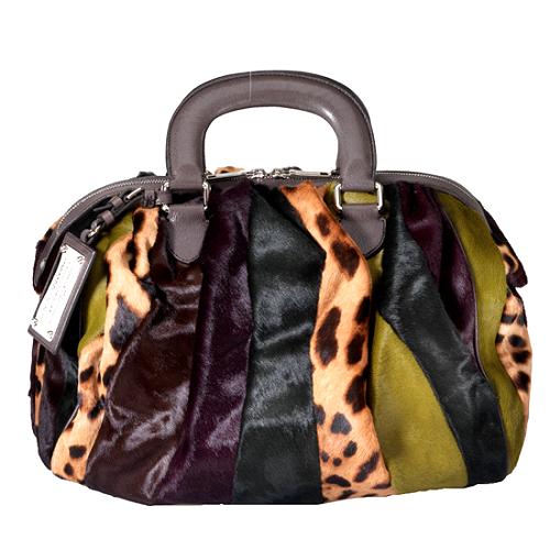 Dolce & Gabbana Miss Curly Dome Satchel Handbag