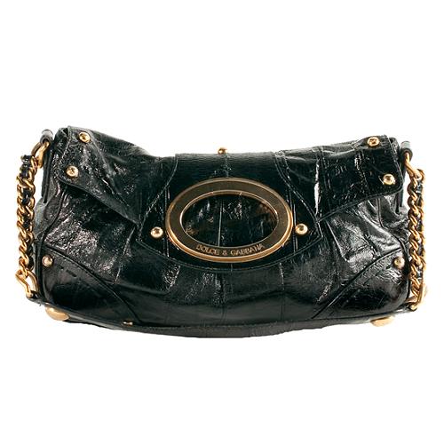 Dolce & Gabbana Miss Really Hot Eel Shoulder Handbag