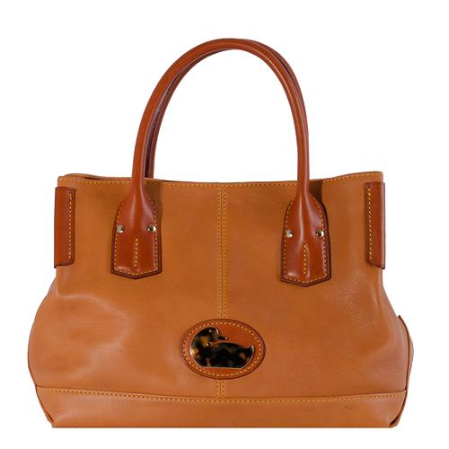 Dooney Bourke Fairfield Leather Champosa Medium Tote Dooney