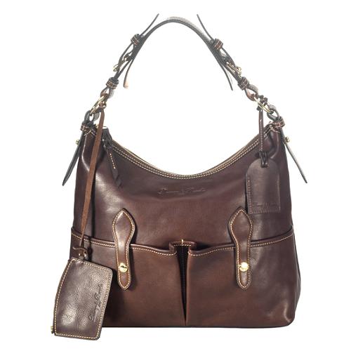 Dooney & Bourke Medium Lucy Leather Hobo Handbag