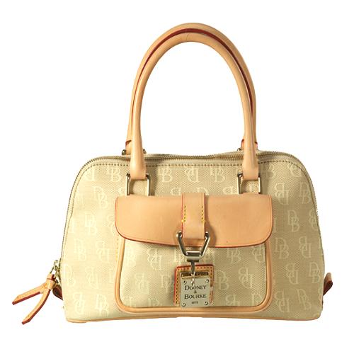 Dooney & Bourke Small Domed Pocket Satchel Handbag