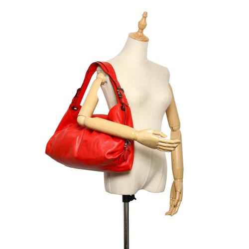 Fendi Borsa Doctor Leather Shoulder Bag