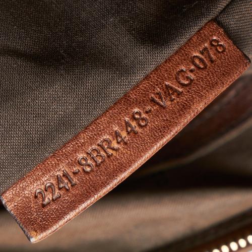 Fendi Chef Leather Shoulder Bag