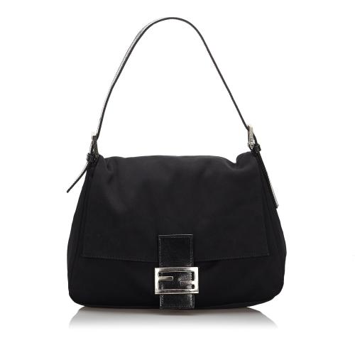 Fendi Canvas Mamma Forever Shoulder Bag