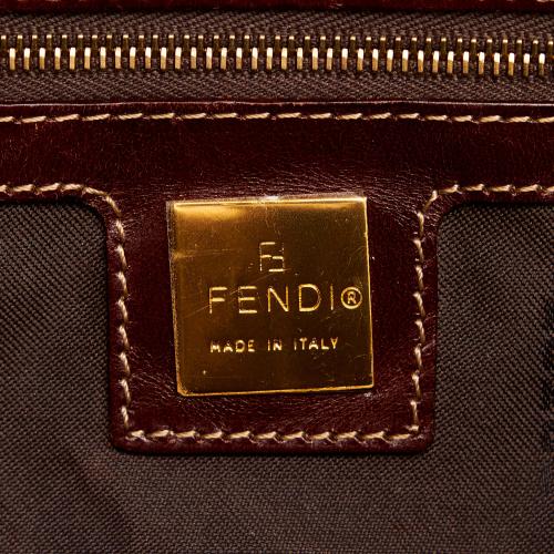 Fendi Crystal Zucchino Doulbe Flap, Fendi Handbags