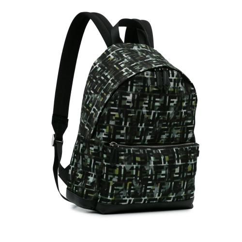 Fendi FF Camouflage Nylon Backpack