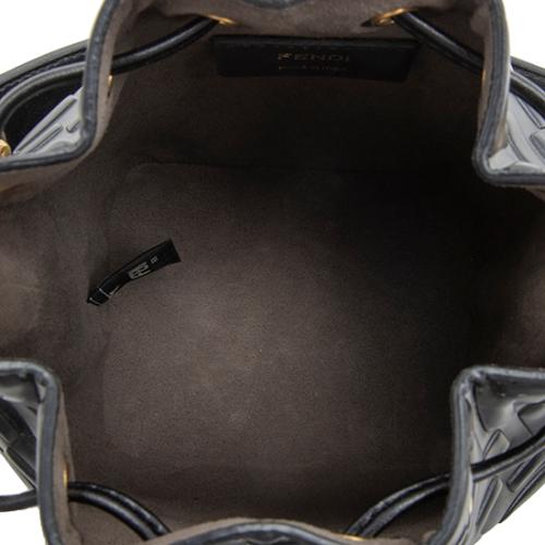 Fendi FF Embossed Calfskin Mon Tresor Mini Bucket Bag (SHF-16308) – LuxeDH