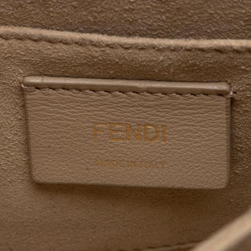 Fendi FF Embossed Kan U Small Shoulder Bag