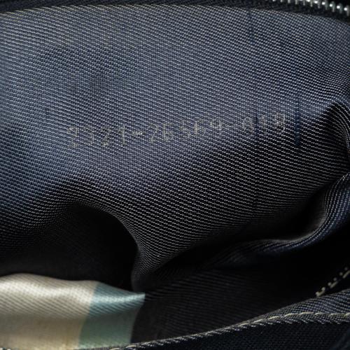 Fendi FF Marble Logo Shoulder Bag