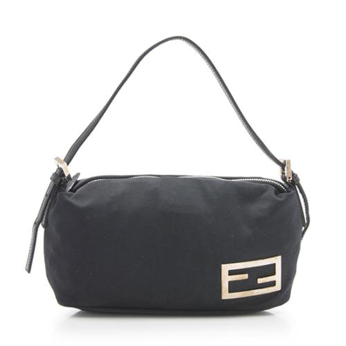 Fendi Jersey Baguette Shoulder Bag