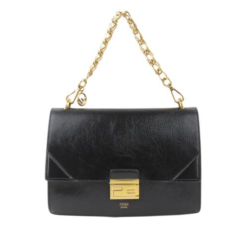 Fendi Leather Kan U Shoulder Bag