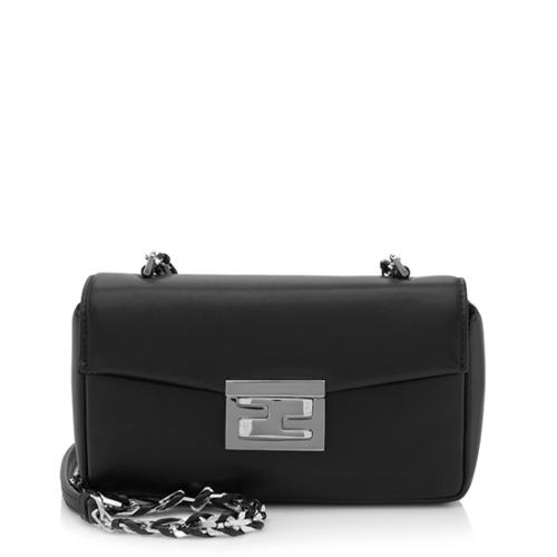 Fendi Leather Be Baguette Mini Bag