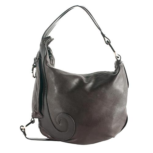 Fendi Leather Biga Hobo Handbag