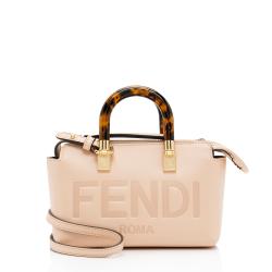 Fendi Leather By The Way Boston Bag