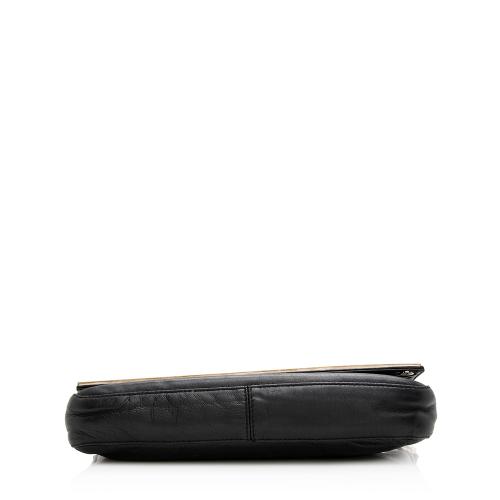 Fendi Leather Flap Pochette