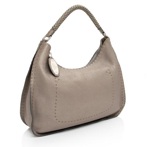 Fendi Leather Selleria Hobo