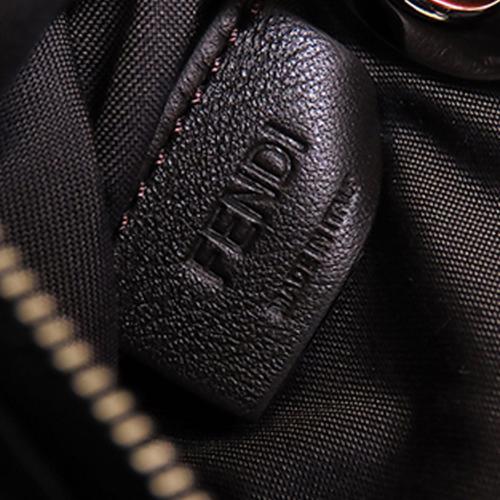 Fendi Leather Triplette Clutch Bag