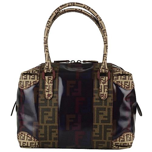 Fendi Medium East/West Boston Satchel Handbag