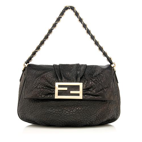 Fendi Leather Mia Shoulder Bag