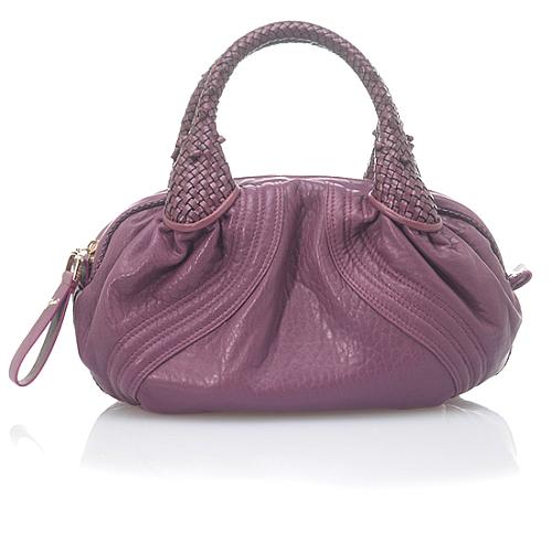 Fendi Leather Mini Spy Handbag