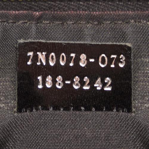 Fendi Monster Leather Clutch Bag