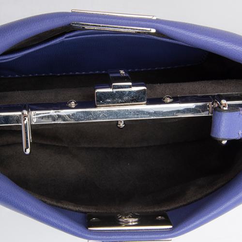 Fendi Nappa Leather Peekaboo Micro Shoulder Bag
