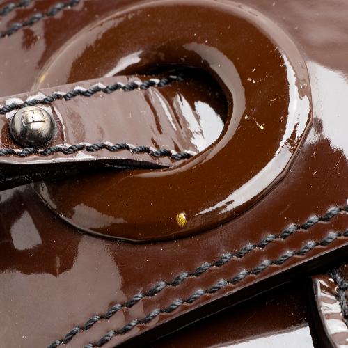 Fendi Patent Leather B Buckle Bag - FINAL SALE