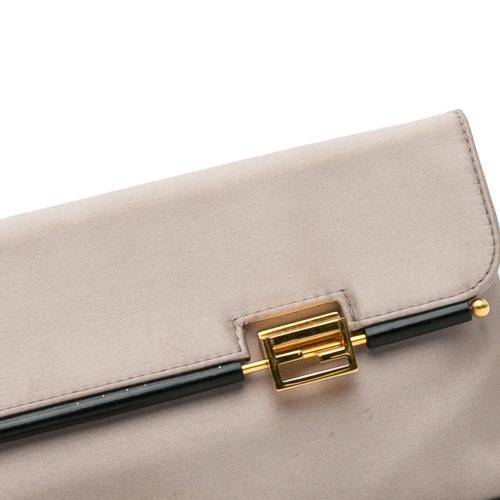 Fendi 2025 gold clutch