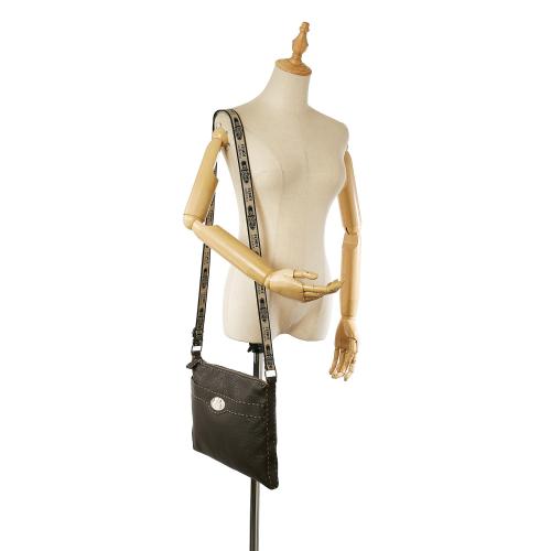 Fendi Selleria Leather Crossbody Bag