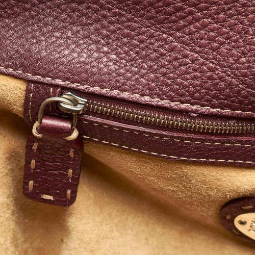 Fendi Selleria Linda Leather Shoulder Bag
