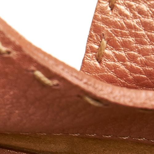 Fendi Selleria Sporty Leather Shoulder Bag