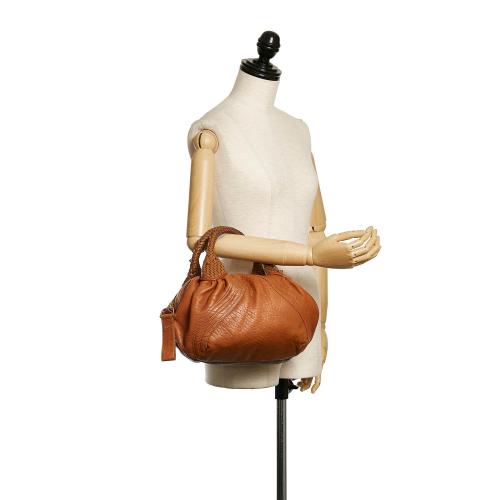 Fendi Spy Leather Handbag