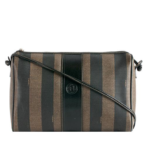Fendi Vintage Striped Spalmati Small Shoulder Bag