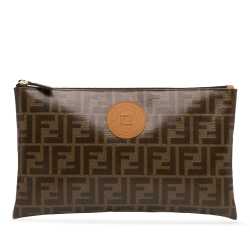 Fendi Zucca Clutch