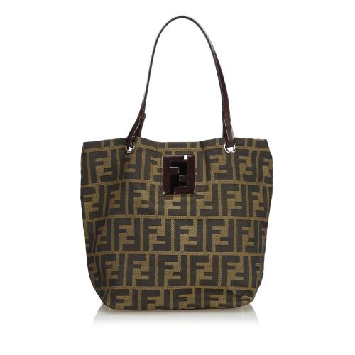 Fendi Zucca Jacquard Satchel