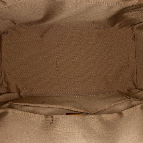 Fendi Zucchino Patent Leather Shoulder Bag