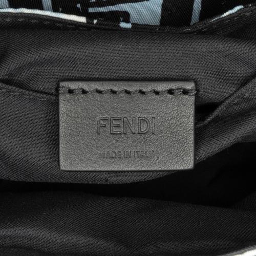 Fendi x Joshua Vides Mini Zucca Nylon Convertible Baguette Belt Bag