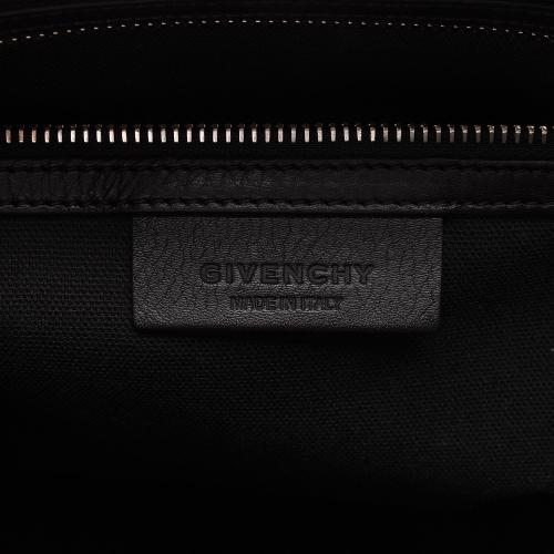 Givenchy Calfskin Bi Color Studded Antigona Medium Satchel