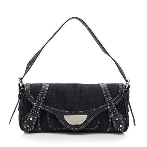 Givenchy Canvas Logo Shoulder Bag