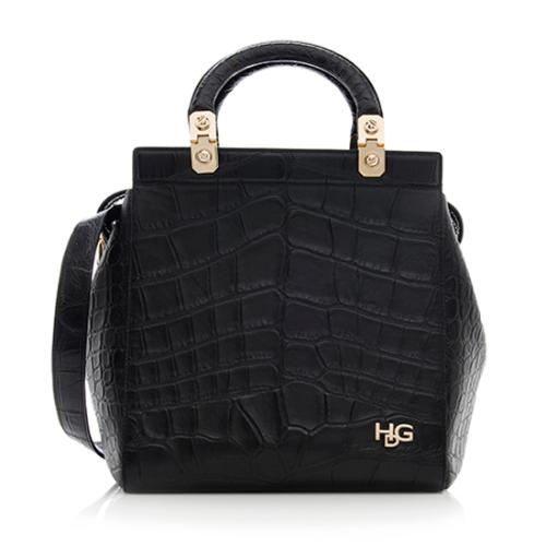 Givenchy Croc Embossed HDG Small Tote