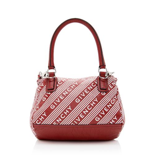 Givenchy Lambskin Logo Pandora Small Shoulder Bag