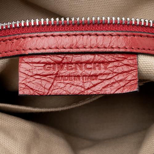 Givenchy Lambskin Logo Pandora Small Shoulder Bag