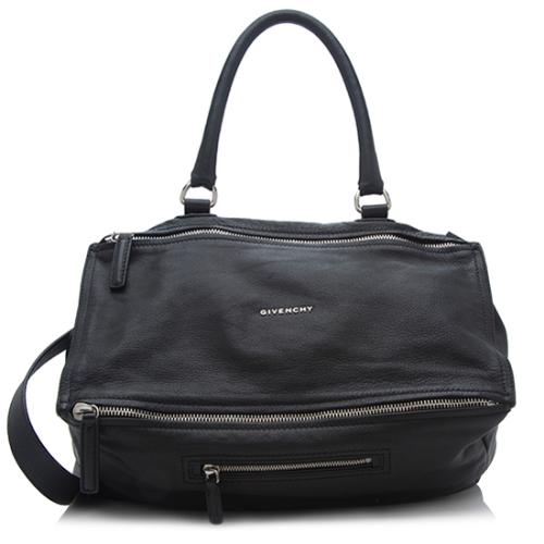 Givenchy Leather Pandora Large Shoulder Bag