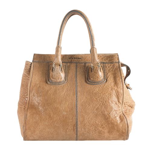 Givenchy Leather Neo Carryall Satchel Handbag