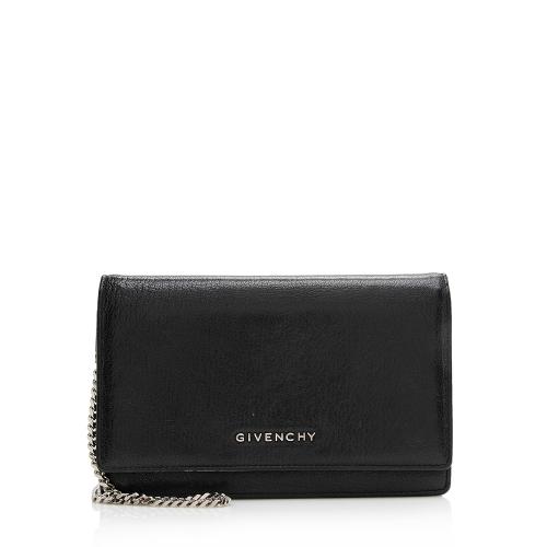 Givenchy Leather Pandora Wallet On Chain Bag