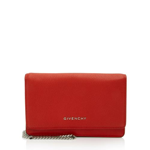 Givenchy Leather Pandora Wallet On Chain Bag